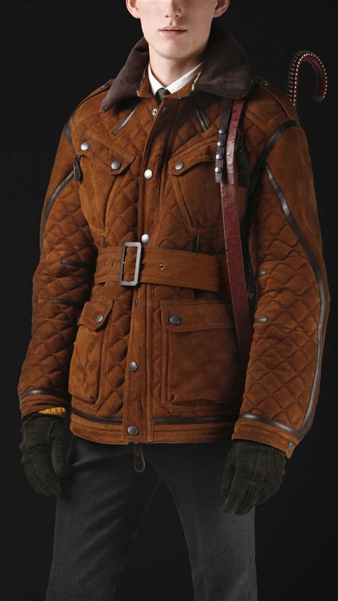 burberry prorsum shearling mens coat|Men’s Coats .